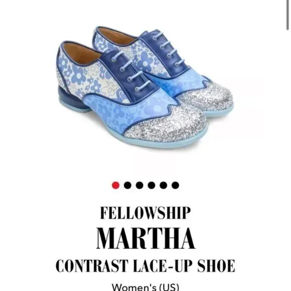 Fluevog Martha Fellowship Shoes Size 8 - Picture 2 of 14